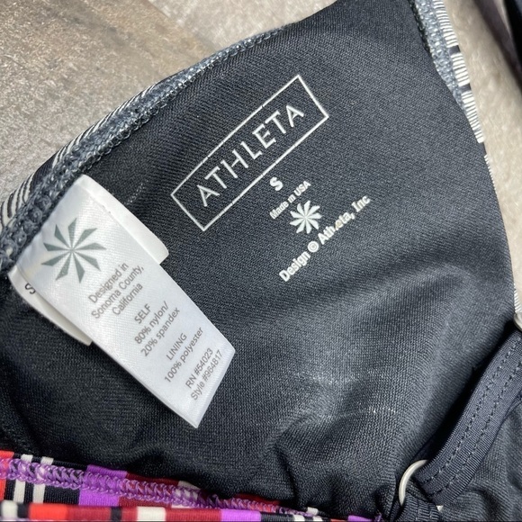 Athleta Ariel Tiki Bikini Set size Small - Picture 5 of 13